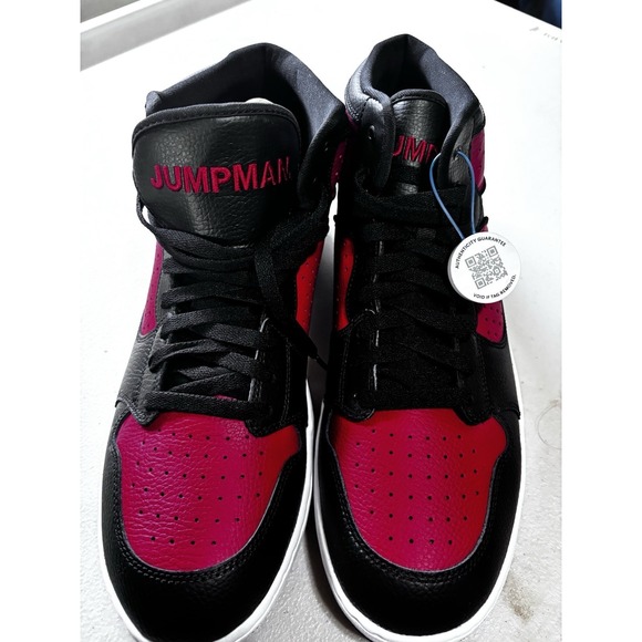 Nike Air Jordan Access Jumpman Men's Shoes Black/Red AR3762-006 US Men Size 13